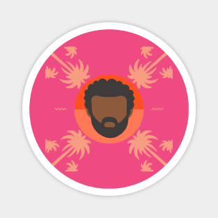 Childish Gambino Minimal Magnet